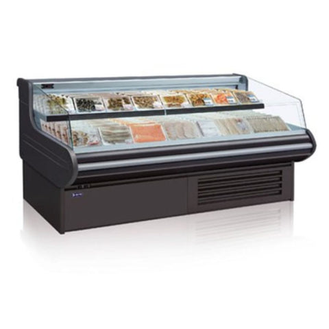 Tủ mát trưng bày thịt cá hải sản sơ chế có tầng lửng Ilyang Opo SMF1M2