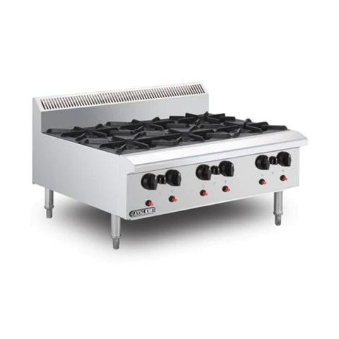 Bếp âu 6 họng dùng gas Berjaya OB6-17