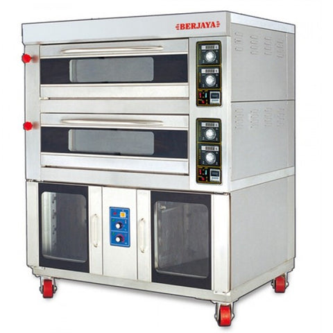 Lò nướng gas 2 tầng 8 khay Berjaya BJY-2B+8PF-G