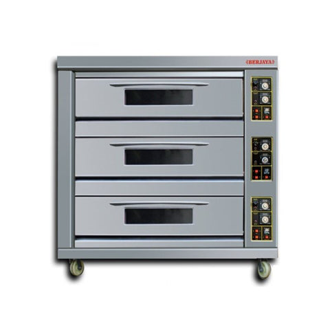 Lò nướng gas 3 tầng 6 khay Berjaya BJY-G180-3BD