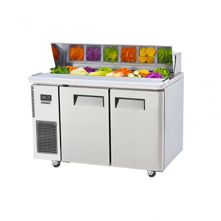 Bàn salad Skipio SHR12-2 (có nắp đậy)