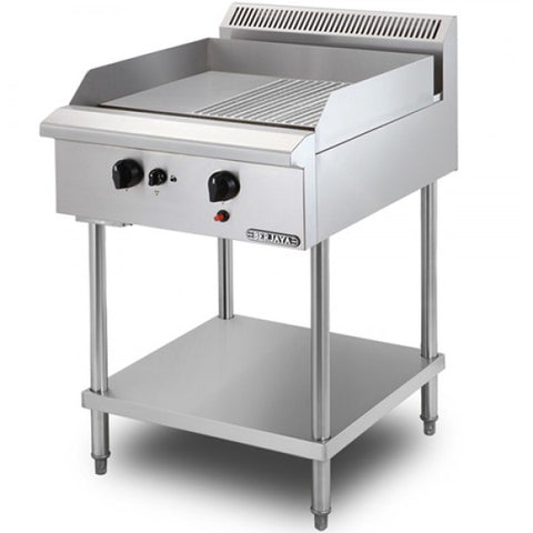 Bếp chiên nửa phẳng nửa nhám gas Berjaya GG2BHRFS-17