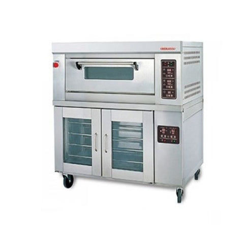 Lò nướng gas 1 tầng 12 khay Berjaya BJY-1B+12PF-G