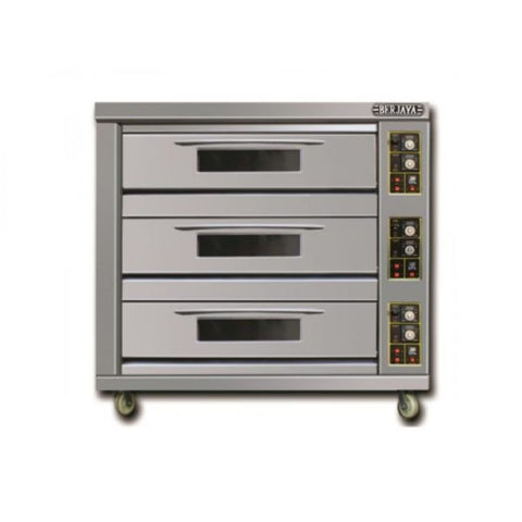 Lò nướng gas 3 tầng 9 khay Berjaya BJY-G270-3BD