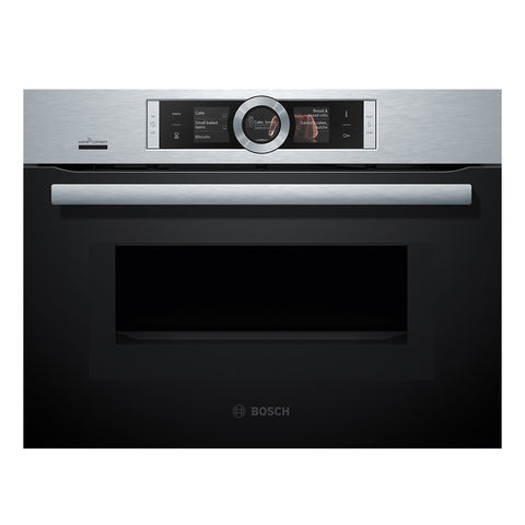 Lò nướng kết hợp lò vi sóng BOSCH CMG656BS6B - 45CM
