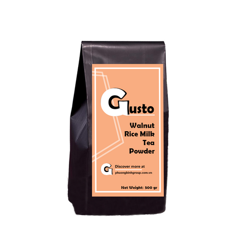 Bột Trà Sữa Gạo Rang Óc Chó Gusto