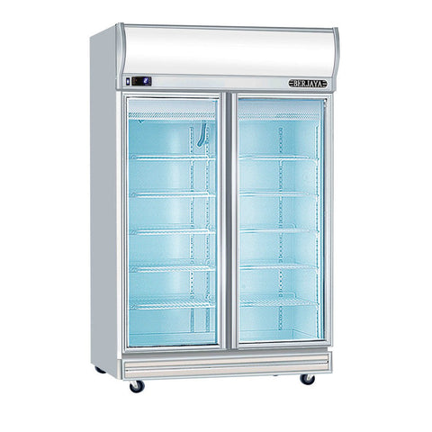 Tủ mát trưng bày Berjaya 2 cánh kiếng 2D/DC-SM